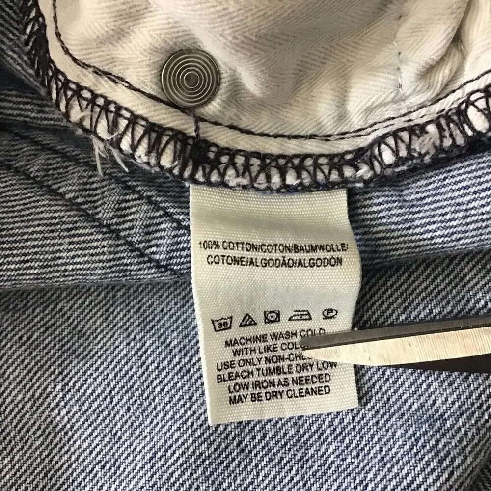 We the Free 100% Cotton Jean raw hem shorts 27
